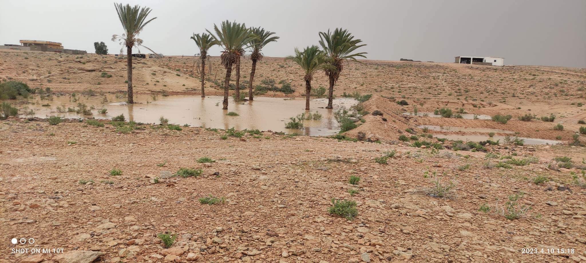 سيول محدودة وثلوج متساقطة تفاجئ مناطق شمال سيناء