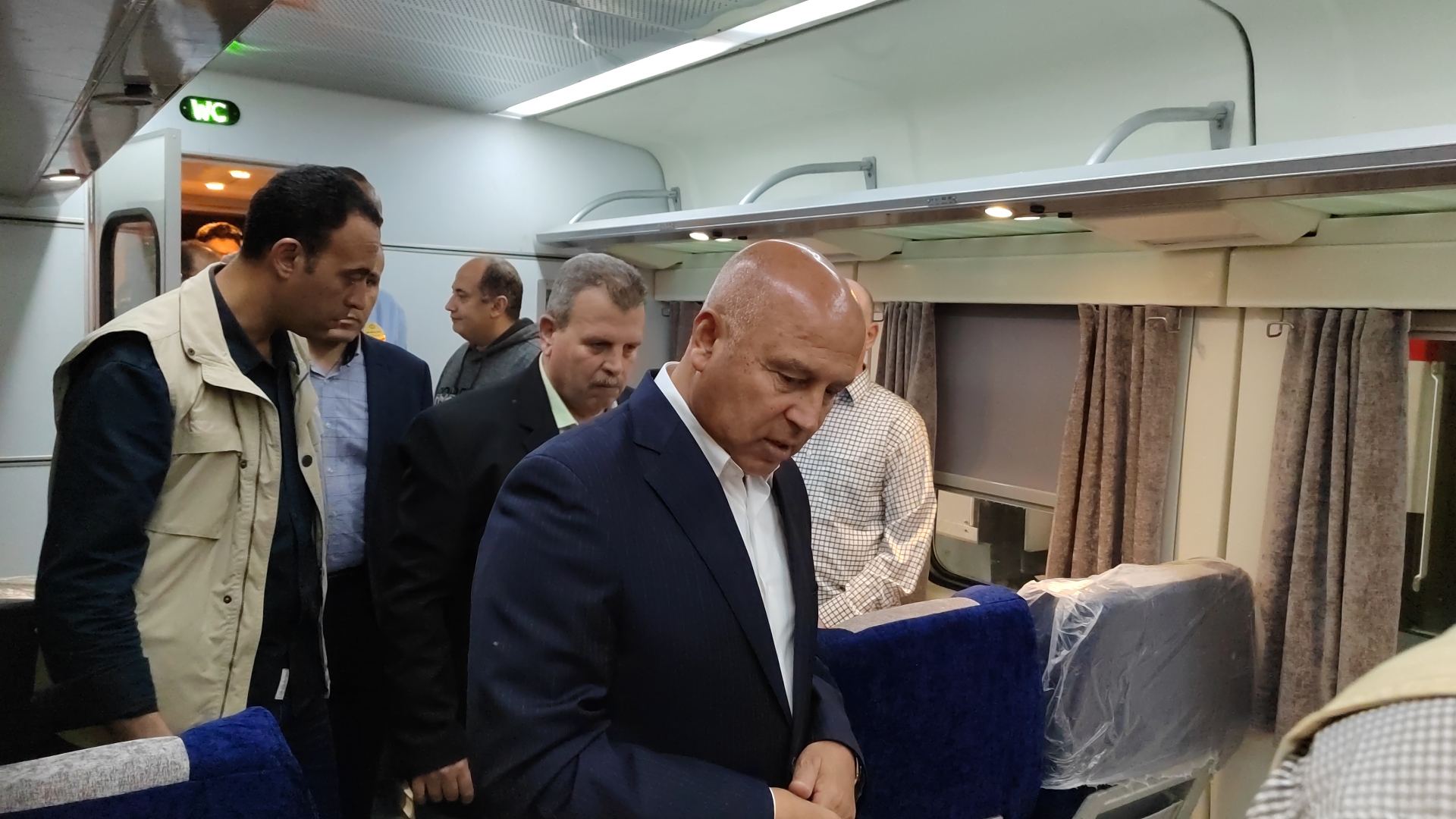 تفقد وزير النقل