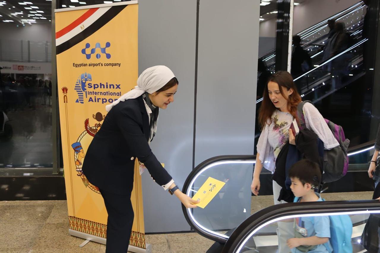 مطار سفنكس الدولي يستقبل أولى رحلات إير أوروبا الإسبانية     (14)