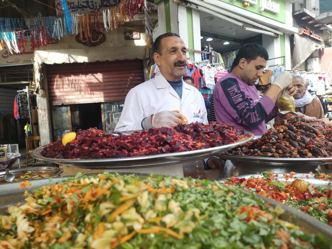 رمضان فلفل بائع المخللات في الاسكندرية