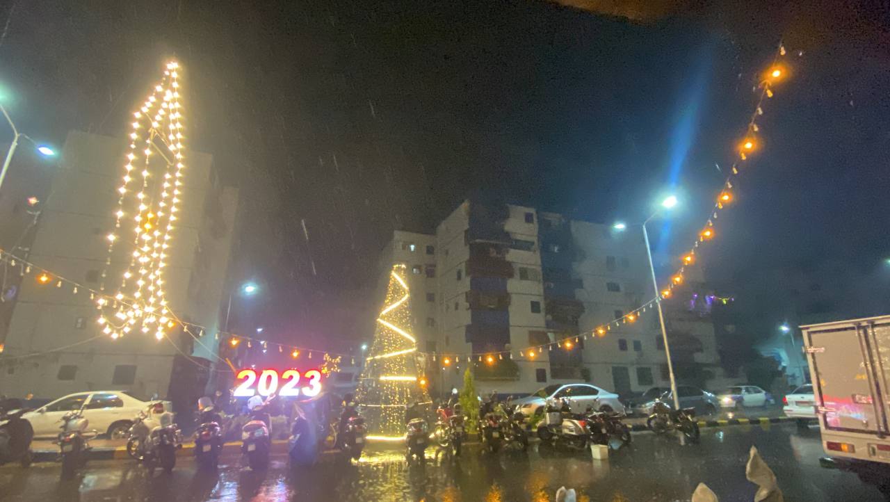 هطول أمطار في بورسعيد