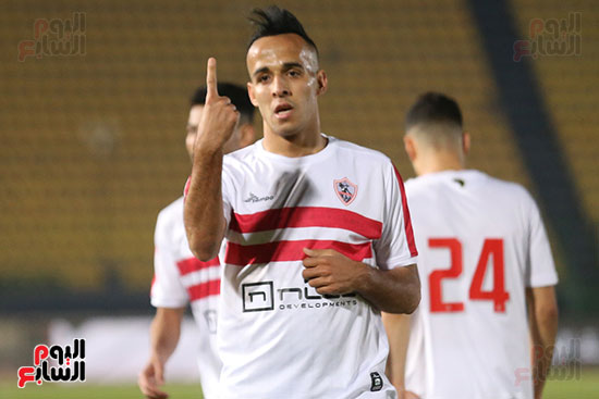 38831 الزمالك وحرس الحدود (5) - حرس الحدود ضد الزمالك.. نزول حاتم سكر وخروج فتوح والأبيض يتقدم بهدفين بعد مرور 60 دقيقة