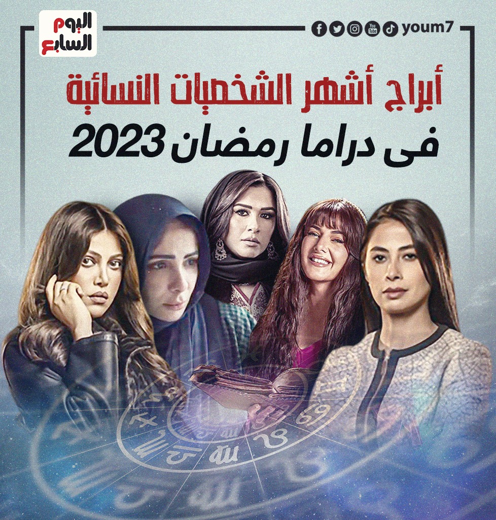 أبراج أشهر الشخصيات النسائية فى دراما رمضان 2023
