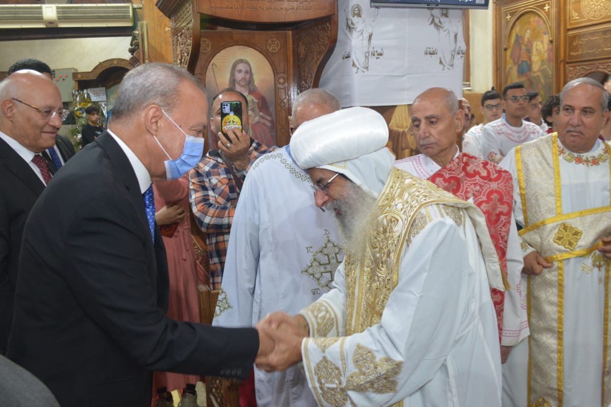 احتفالات عيد القيامة المجيد بكنيسة العذراء بمدينة بنها  (2)