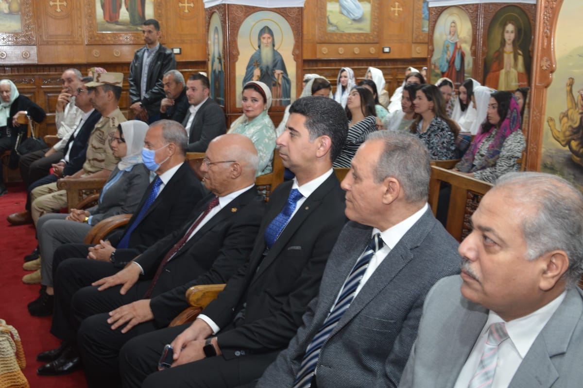 احتفالات عيد القيامة المجيد بكنيسة العذراء بمدينة بنها  (1)
