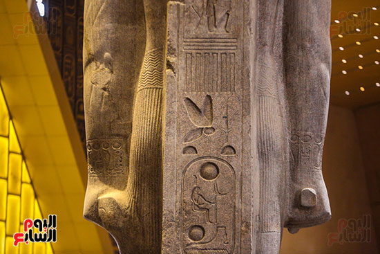 وزير السياحة وجولة المتحف المصري الكبير (17)
