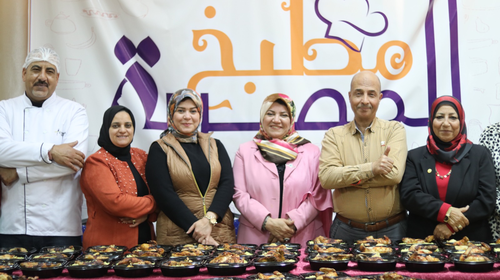 تجهيز 150 وجبة يومية للصائمين لفرع المجلس القومي للمرأة