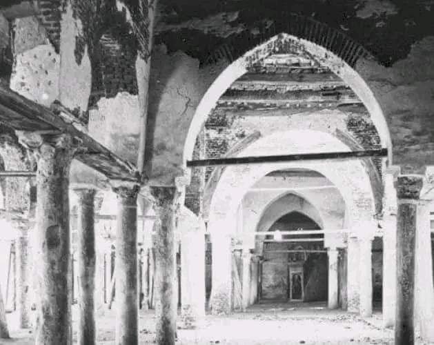 مسجد عمرو بن العاص قديما