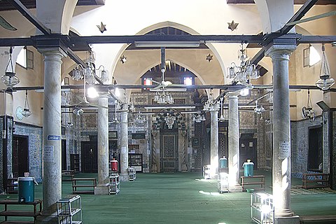 مسجد الشوربجي من الداخل