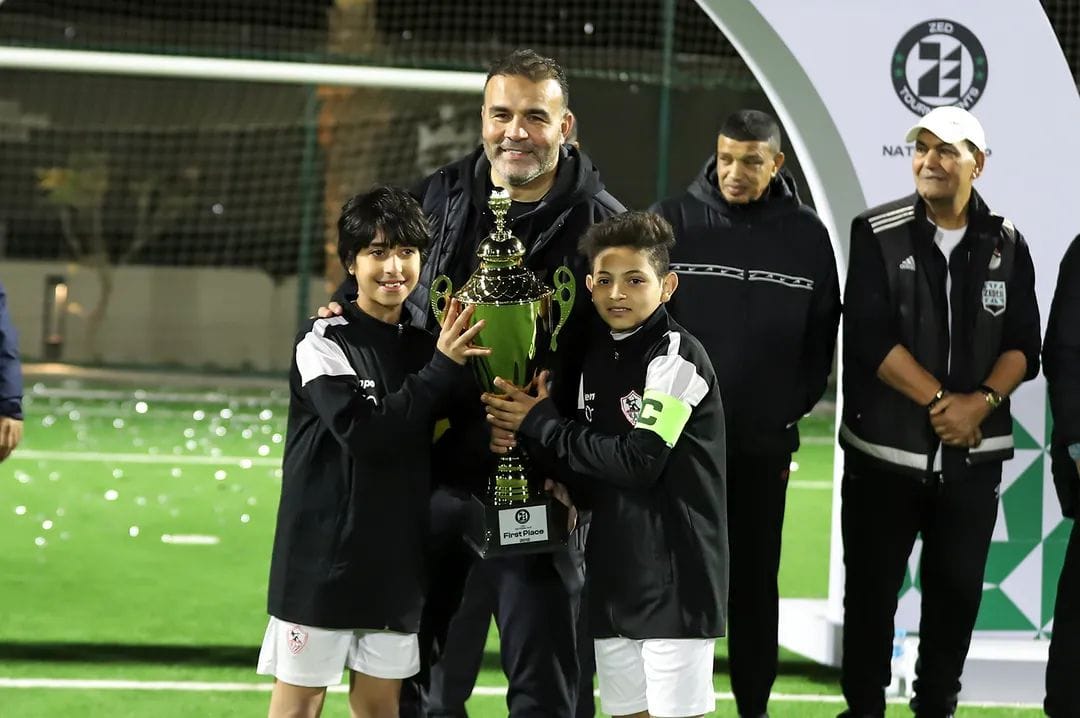 لاعبى الزمالك مع احمد عبد الله