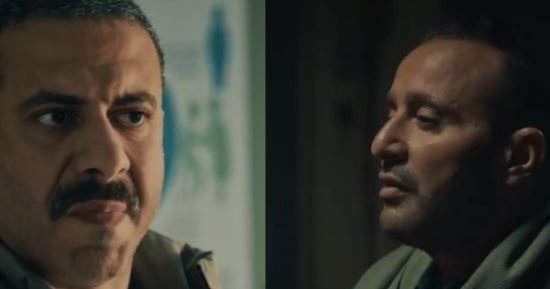 أحمد السقا ومحمد فراج من مسلسل حرب