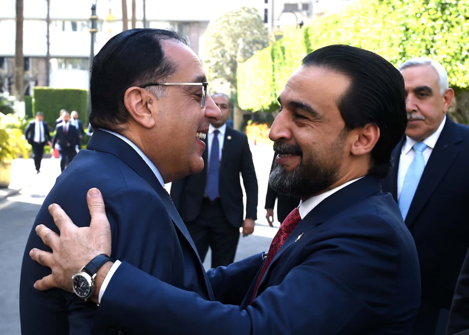 رئيس الوزراء يلتقي رئيس مجلس النواب العراقي (3)
