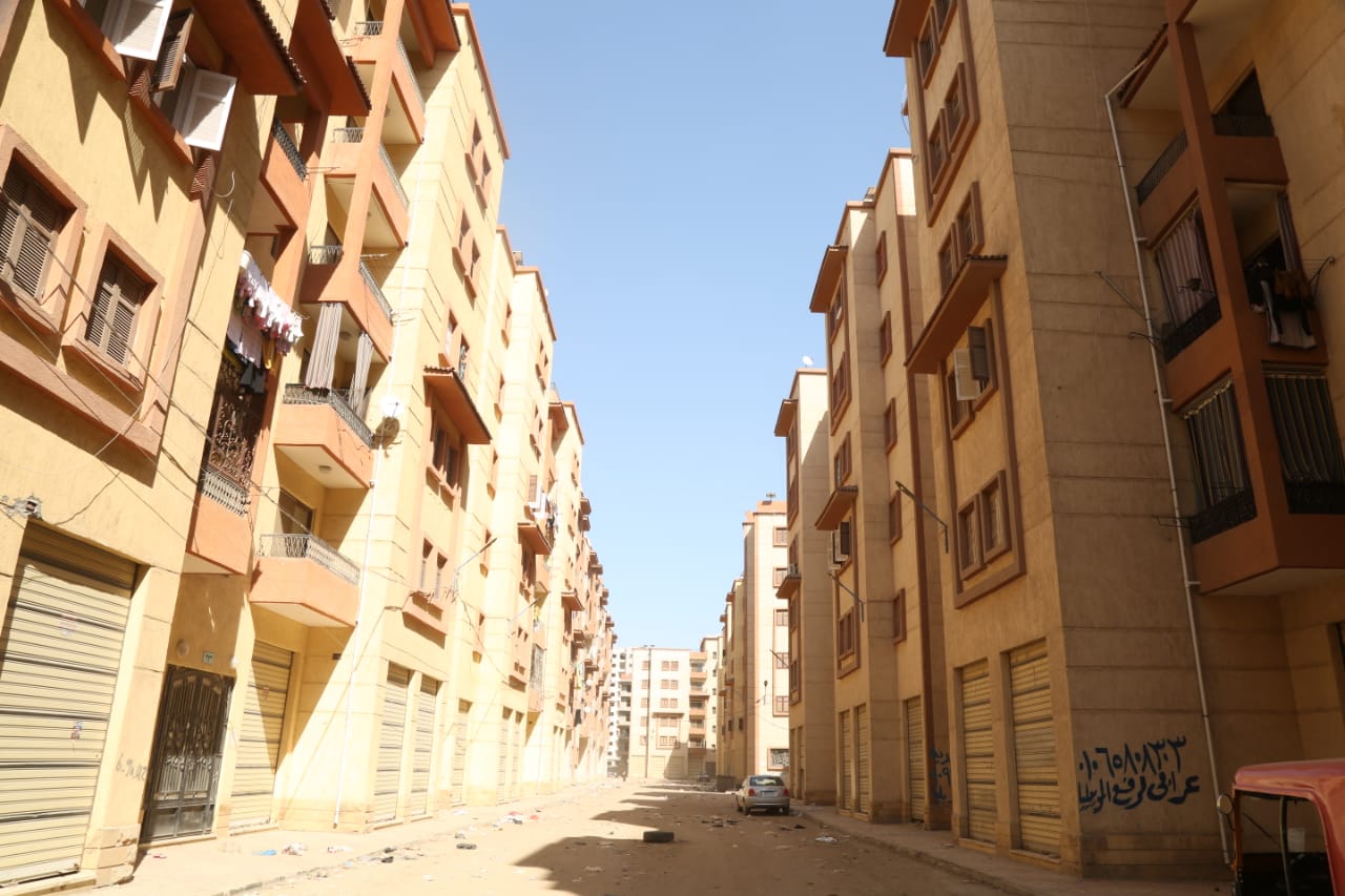 العمارات السكنية غرب كفر الشيخ
