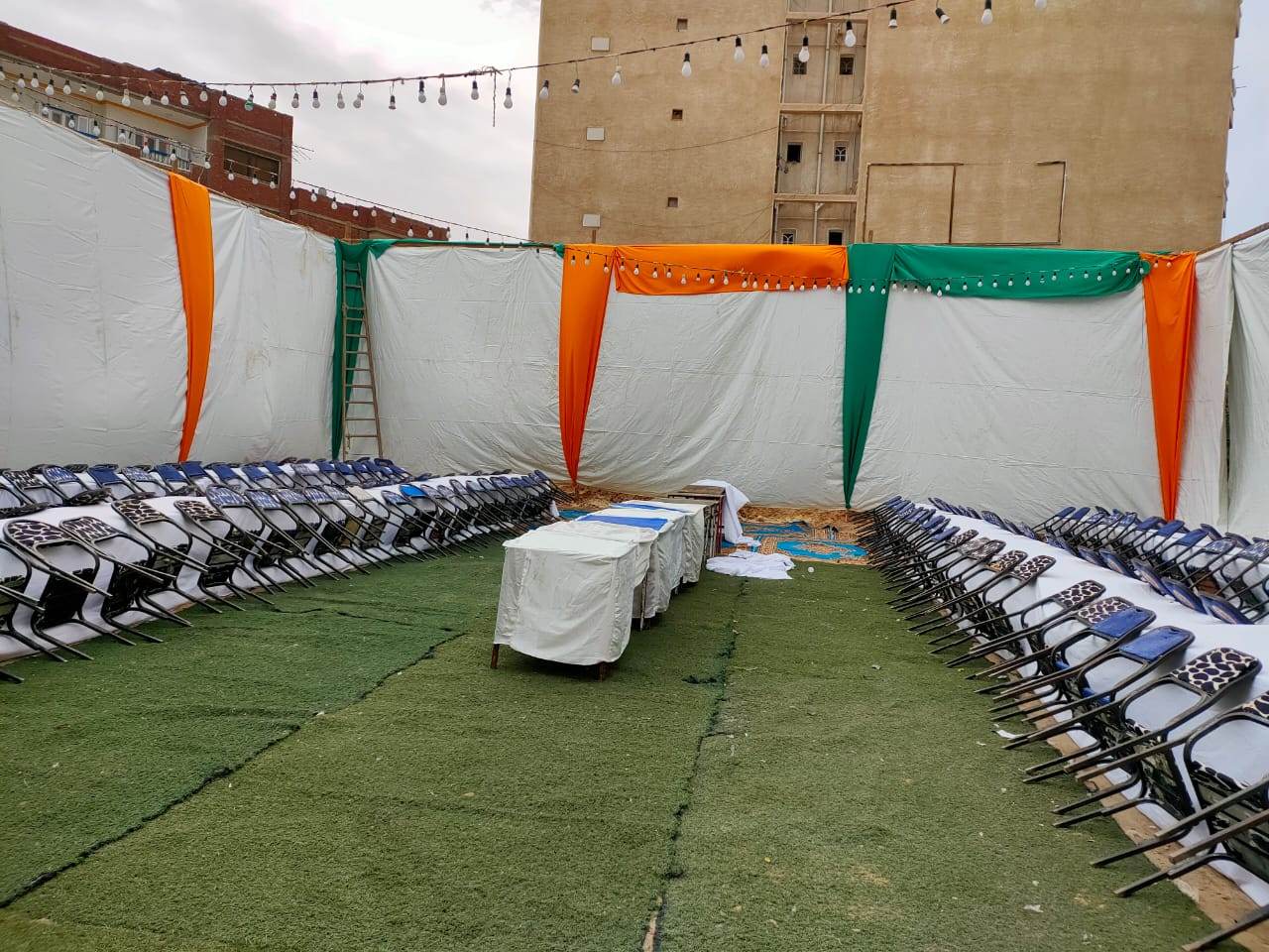خيمة مائدة الرحمن بالعريش