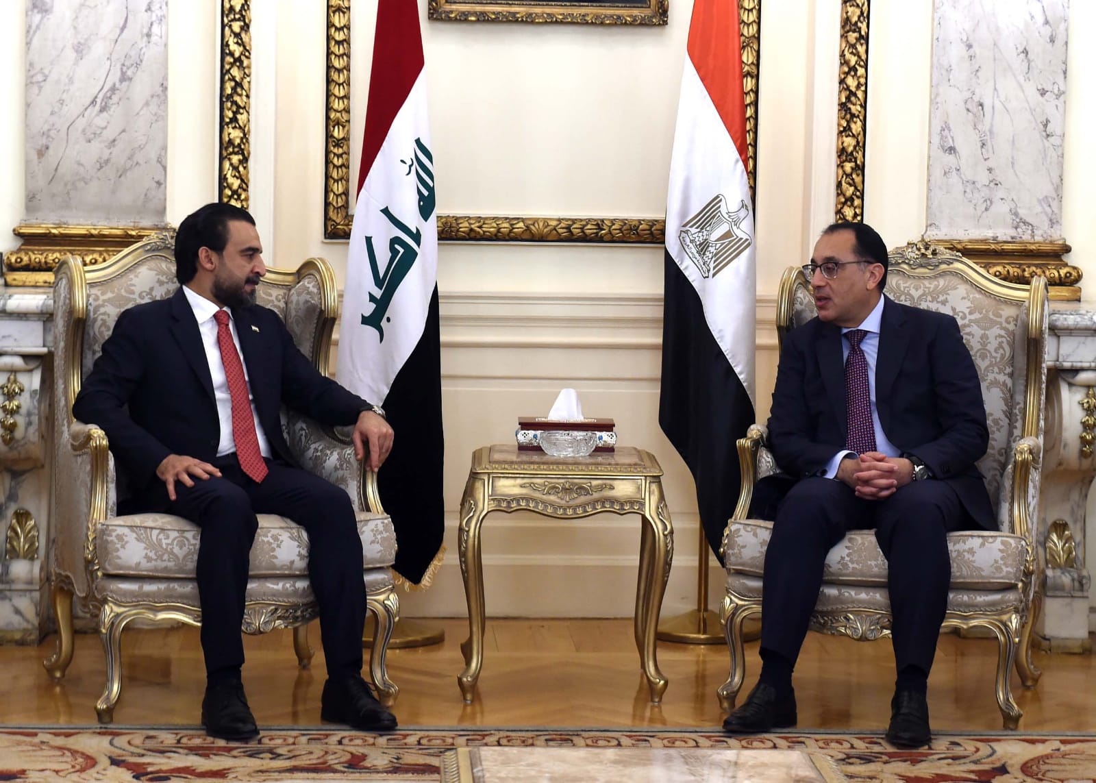 رئيس الوزراء يلتقي رئيس مجلس النواب العراقي (4)