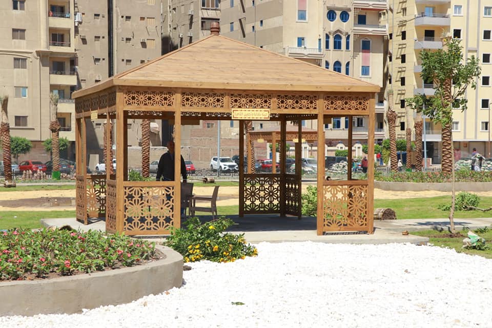 حدائق القاهرة تستعد لاستقبال الزوار (9)