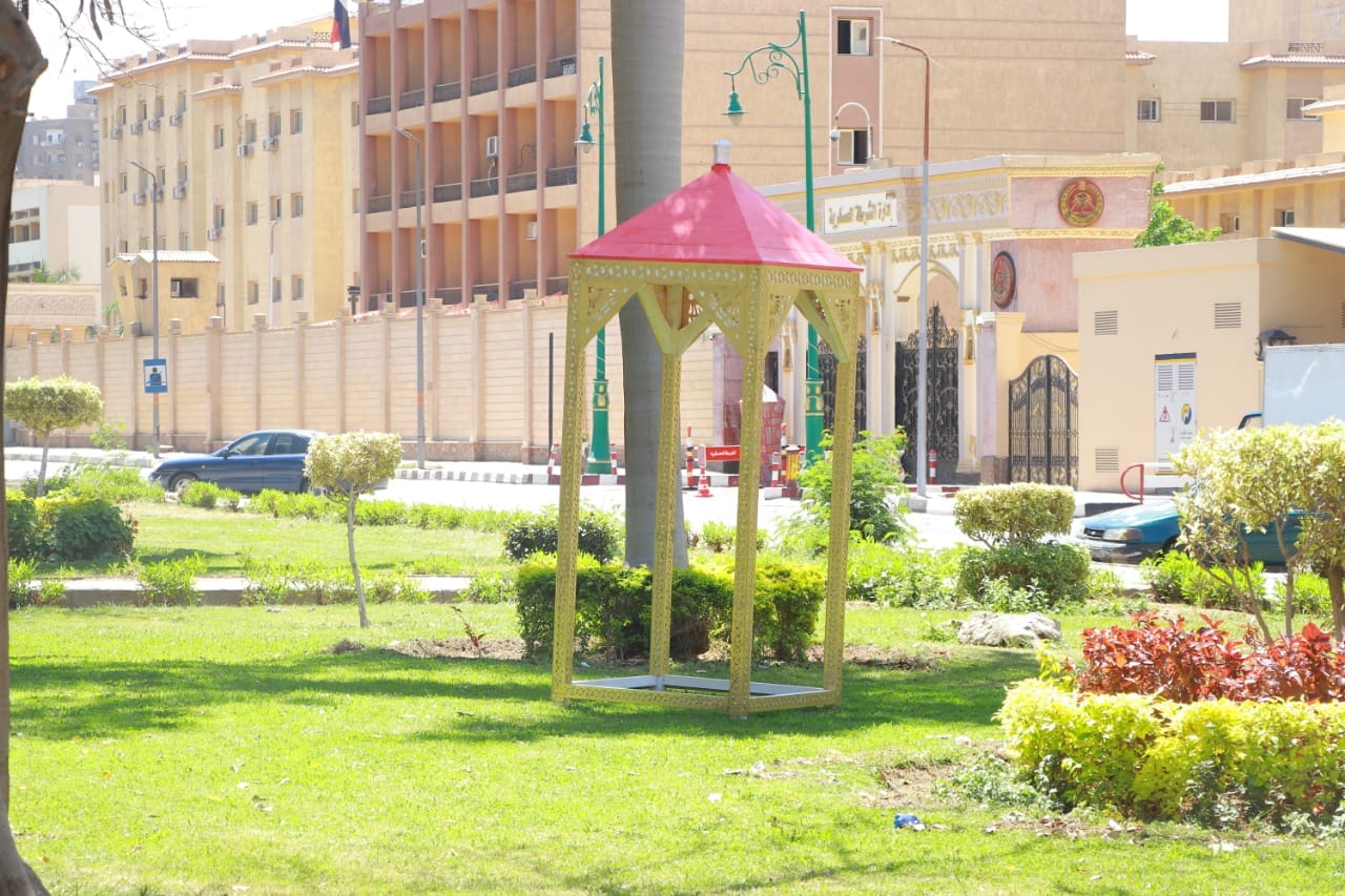 حدائق القاهرة تستعد لاستقبال الزوار (1)