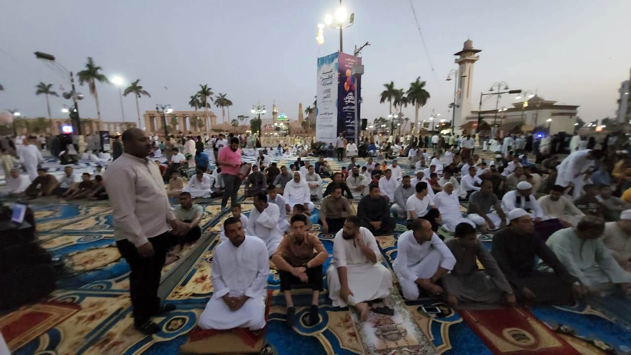 صلاة العيد بمحافظة الاقصر