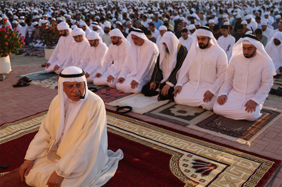 صلاة العيد فى الإمارات (6)