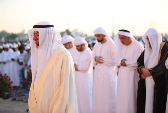 صلاة العيد فى الإمارات (3)