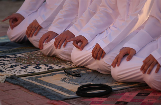 صلاة العيد فى الإمارات (2)