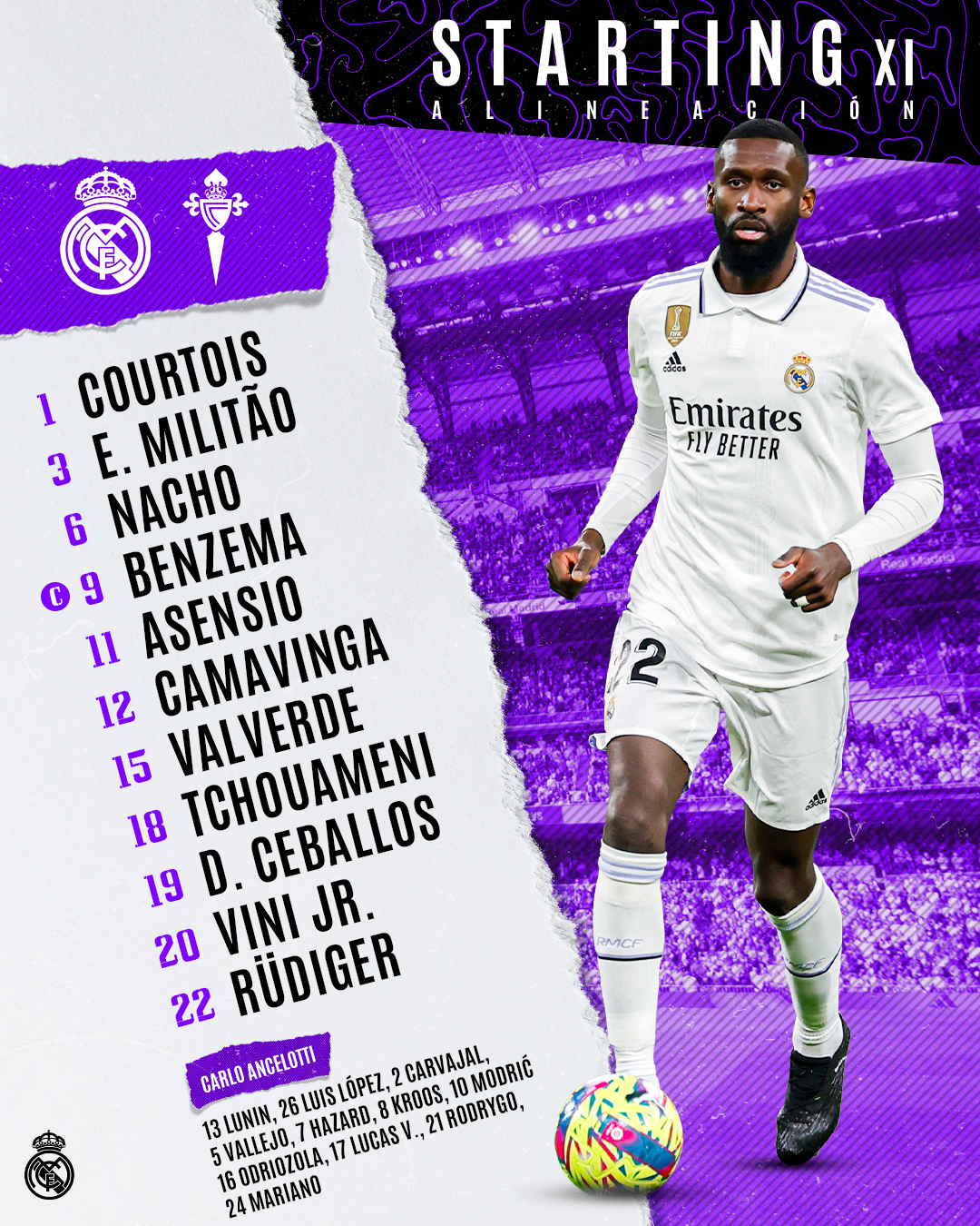 تشكيل ريال مدريد