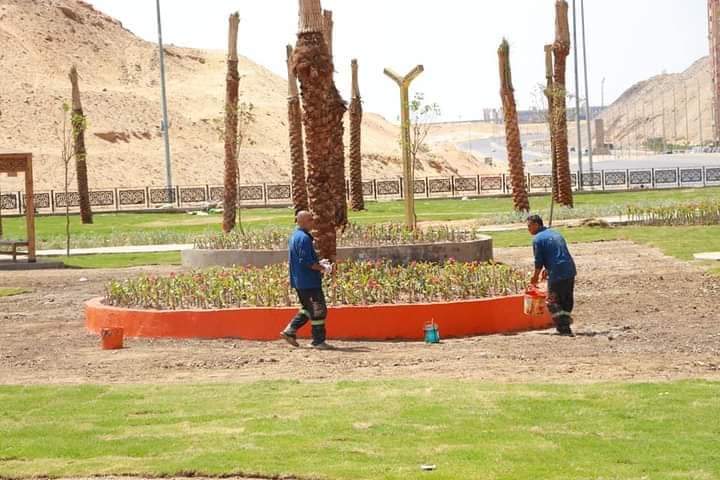 نظافة القاهرة تفتتح حديقة الواحة بمدينة نصر 4