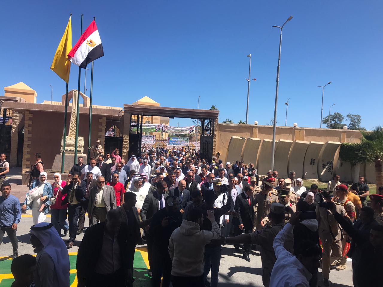 انطلاق احتفالات شمال سيناء بذكرى التحرير  (3)