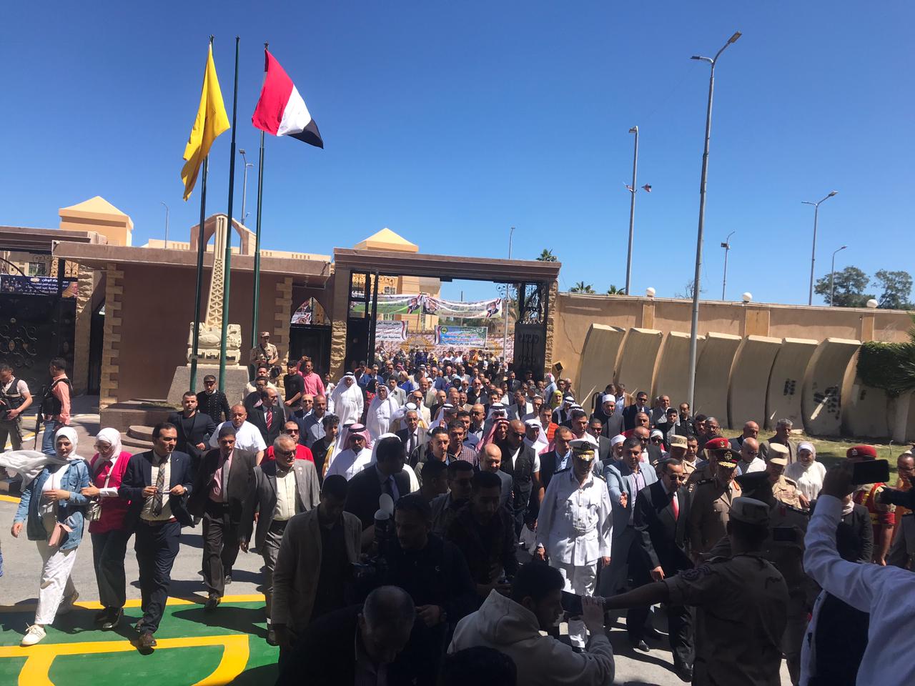 انطلاق احتفالات شمال سيناء بذكرى التحرير  (1)