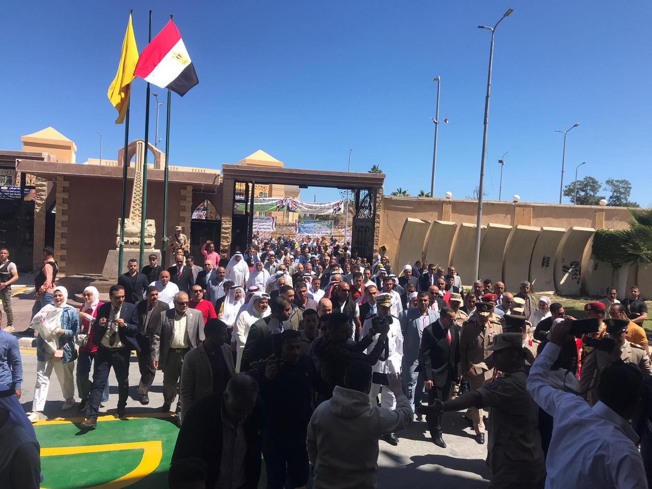 انطلاق احتفالات شمال سيناء بذكرى التحرير  (2)
