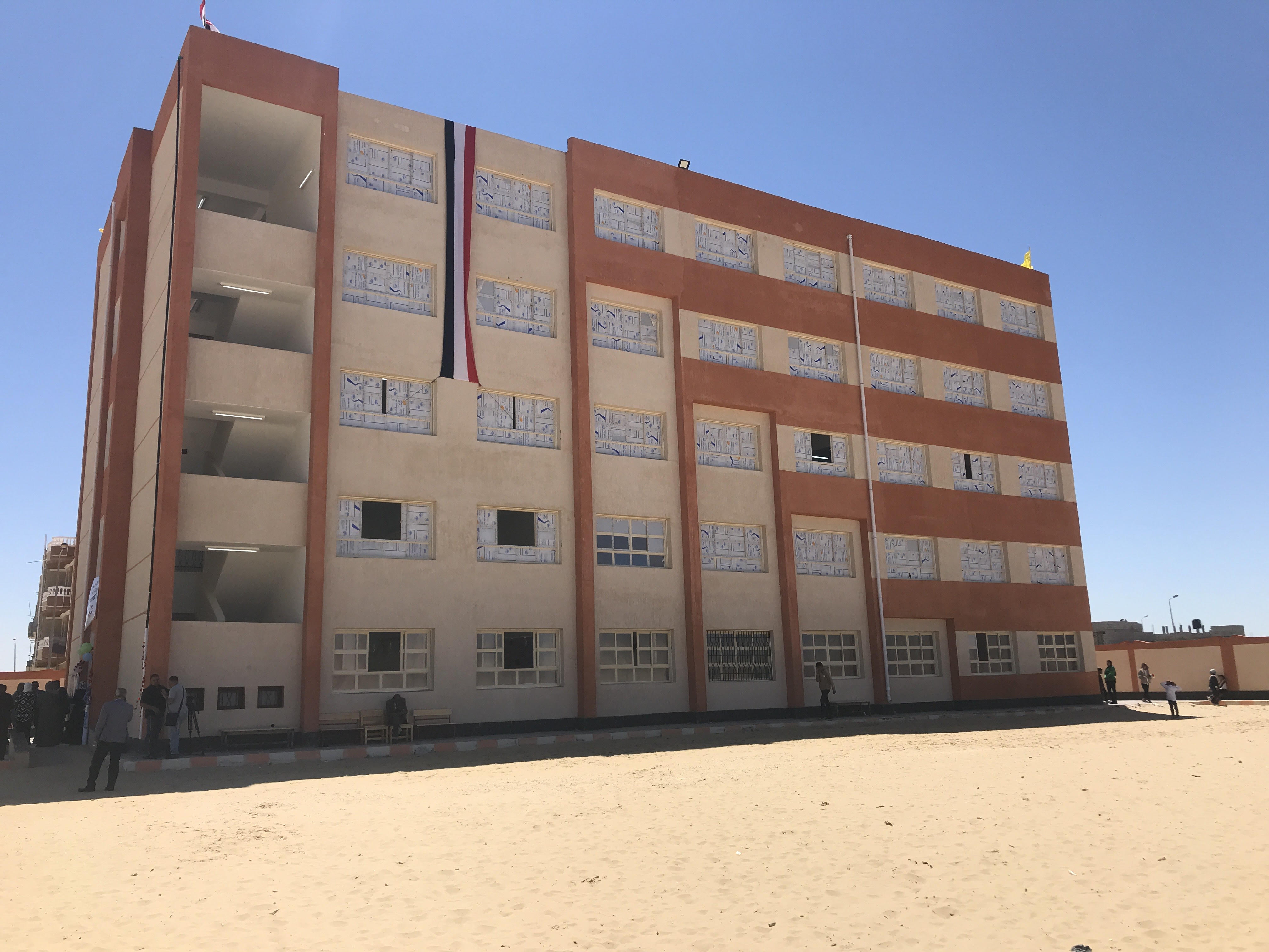 افتتاح مدرستين في مدينة العريش (3)