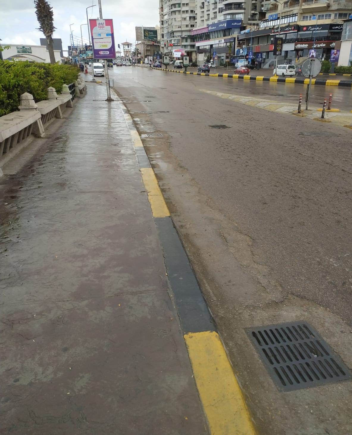 هطول أمطار بالاسكندرية