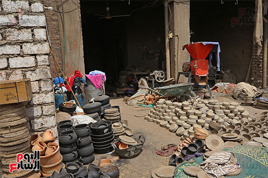 صناعة الفخار فى صعيد مصر