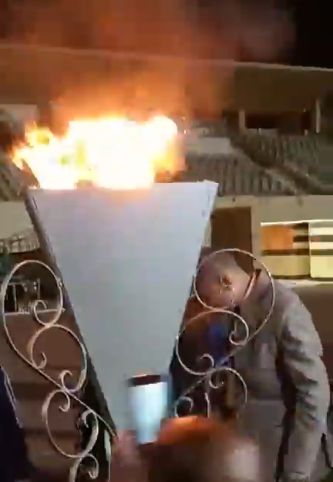 شعلة أولمبياد المحافظات الحدودية فى نسختها الرابعة بالوادى الجديد