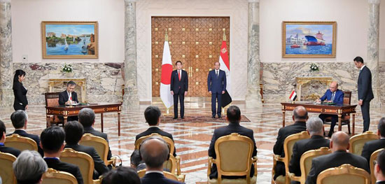 الرئيس-السيسى-ورئيس-وزراء-اليابان--(8)