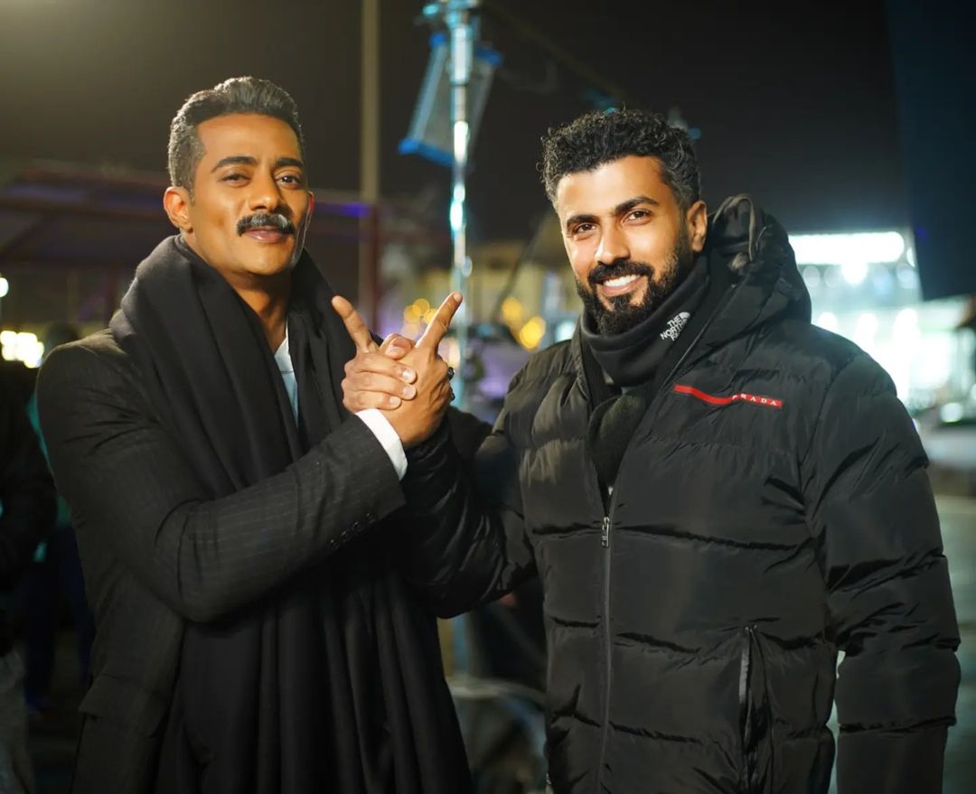محمد رمضان والمخرج محمد سامى