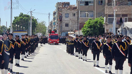مراسم-الجنازة-العسكرية-لمدير-أمن-بورسعيد-بمسقط-رأسه-فى-سوهاج