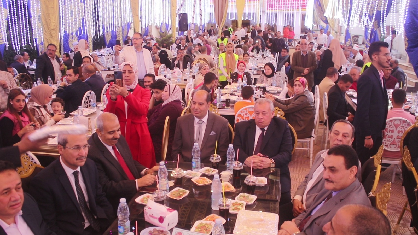 الحضور في احتفالية مجلس العائلات والقبائل بكفر الشيخ