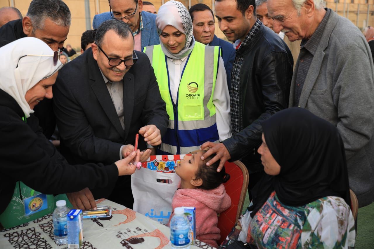 مؤسسة الوسيمى تنظم حفل إفطار لأيتام شمال سيناء (22)