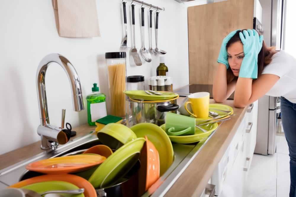 تنظيف المطبخ