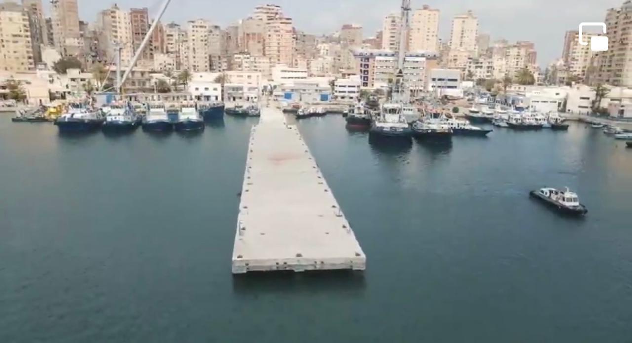 إعادة تأهيل منطقة للخدمات البحرية بميناء الإسكندرية (1)