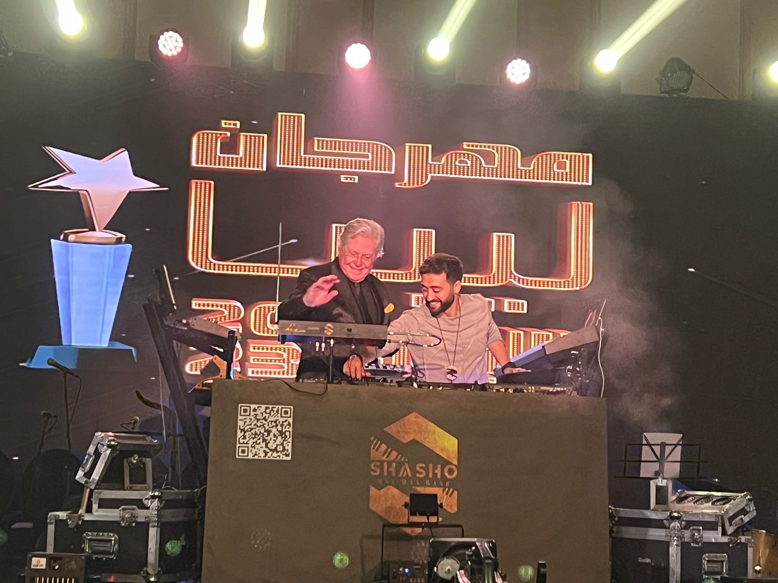 حسين فهمي يفتتح مهرجان ليبيا للابداع بحضور الحلو ومدحت صالح ومصطفى كامل (13)