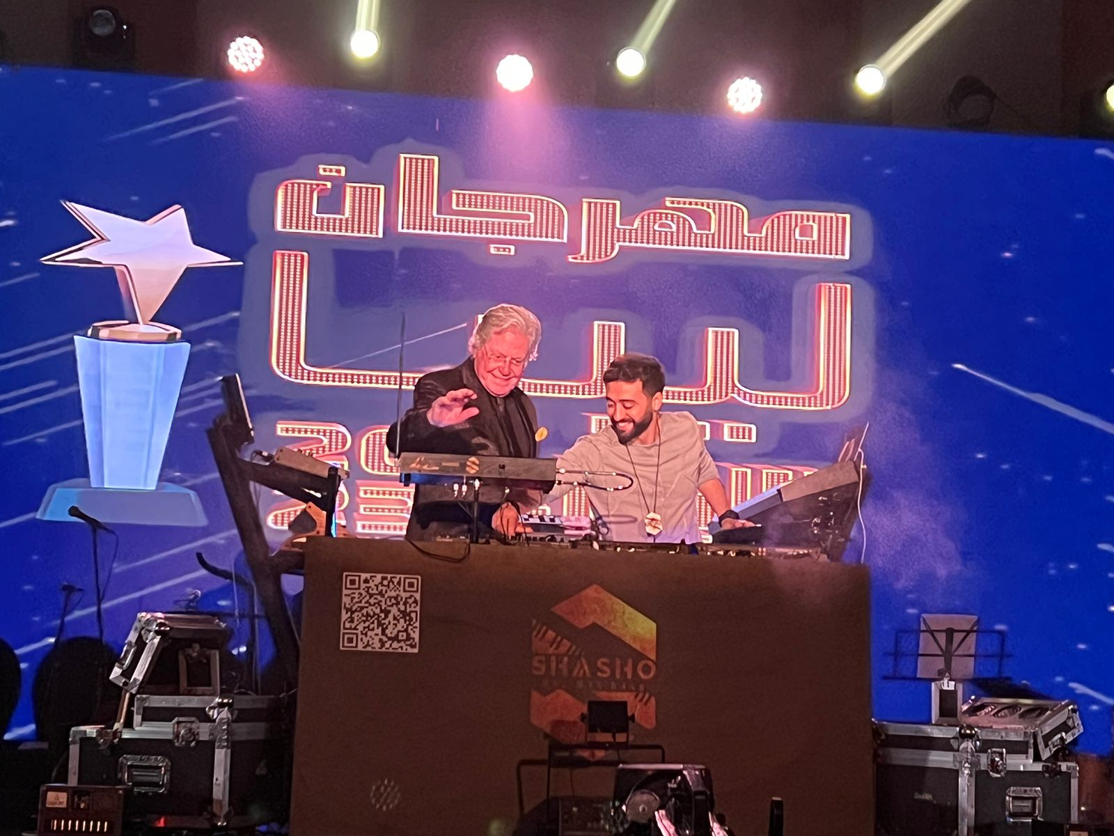 حسين فهمي يفتتح مهرجان ليبيا للابداع بحضور الحلو ومدحت صالح ومصطفى كامل (10)