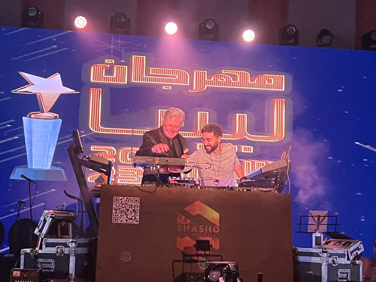 حسين فهمي يفتتح مهرجان ليبيا للابداع بحضور الحلو ومدحت صالح ومصطفى كامل (14)