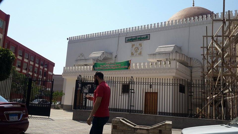 المسجد العباسي خلال التطوير