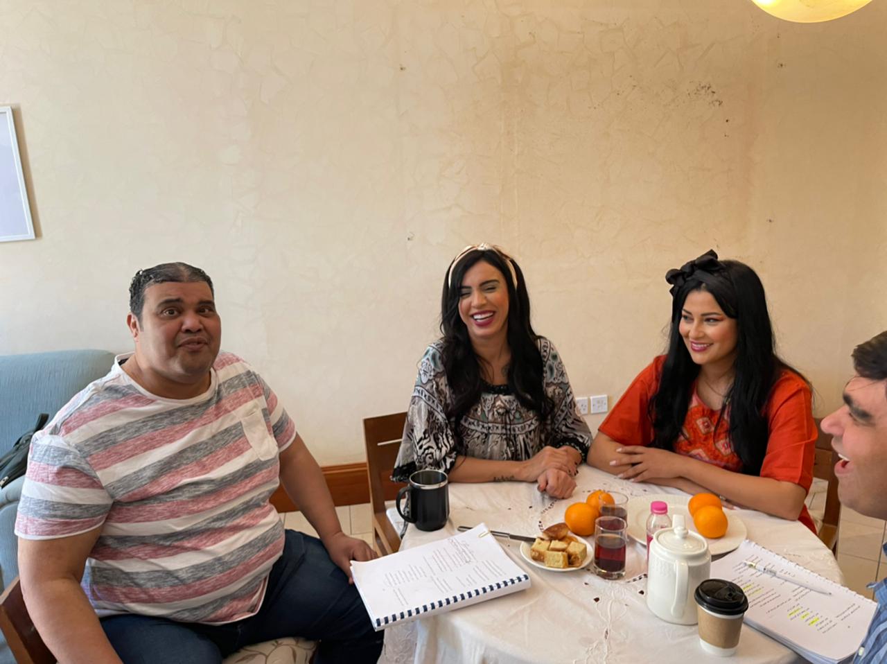 يسرا المسعودى مع احمد فتحى