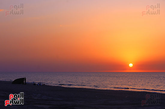 شاطئ-العريش-على-ساحل-شمال-سيناء