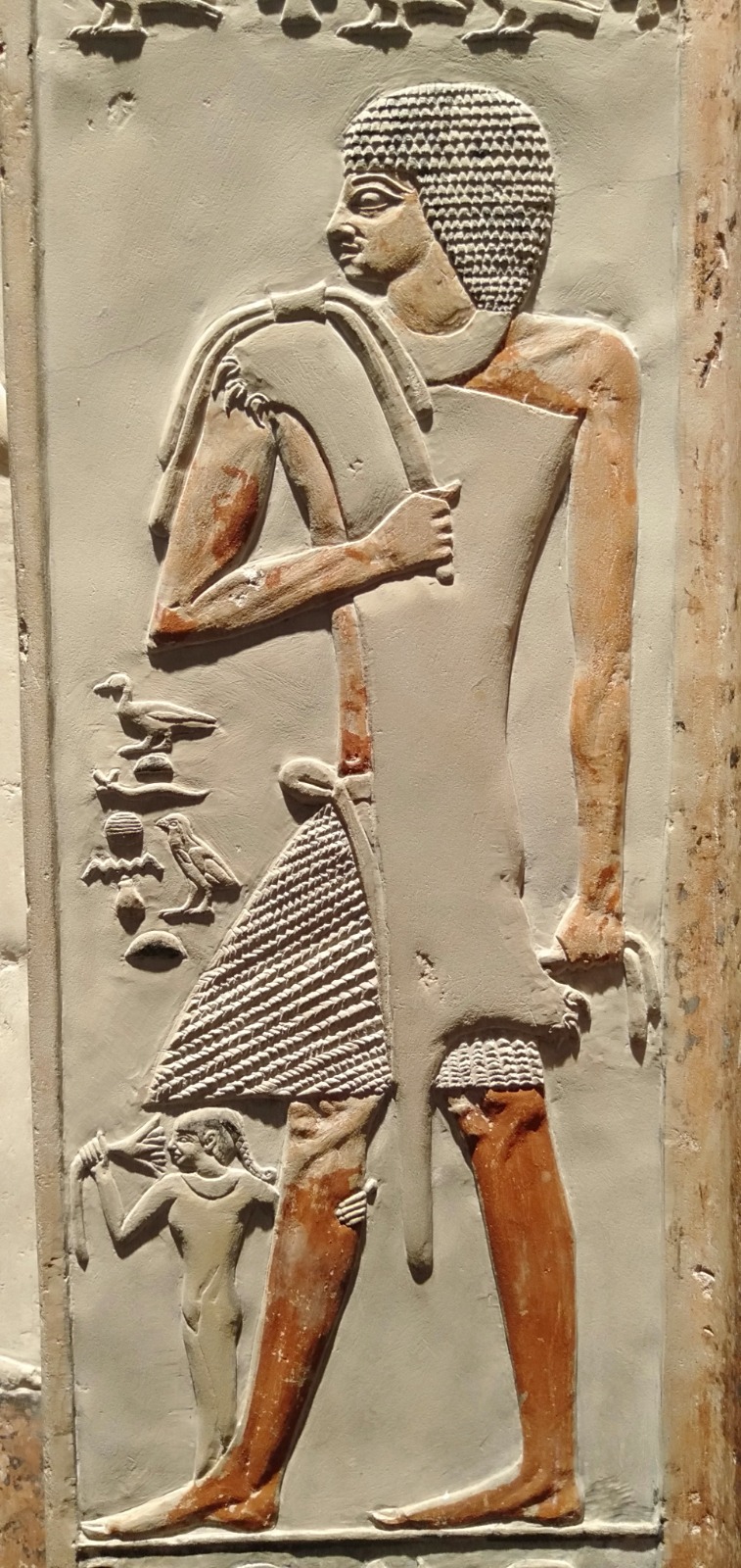 إحدى الجداريات بالمتحف المصرى