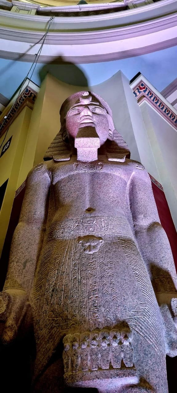 تمثال رمسيس الثانى فى متحف التحرير