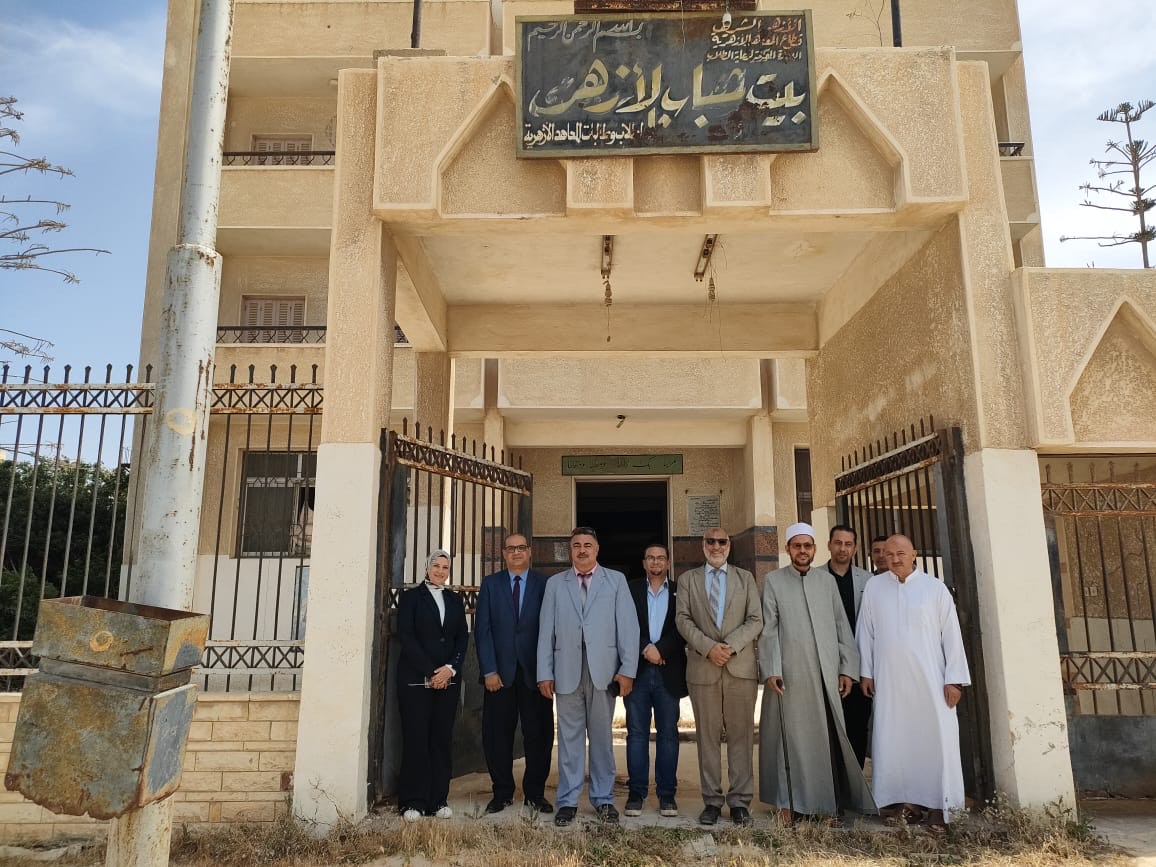 محافظ شمال سيناء يستقبل وفد من جامعة الازهر